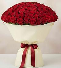 Букет 101 Красная роза Милано в Камышлове Свердловская область