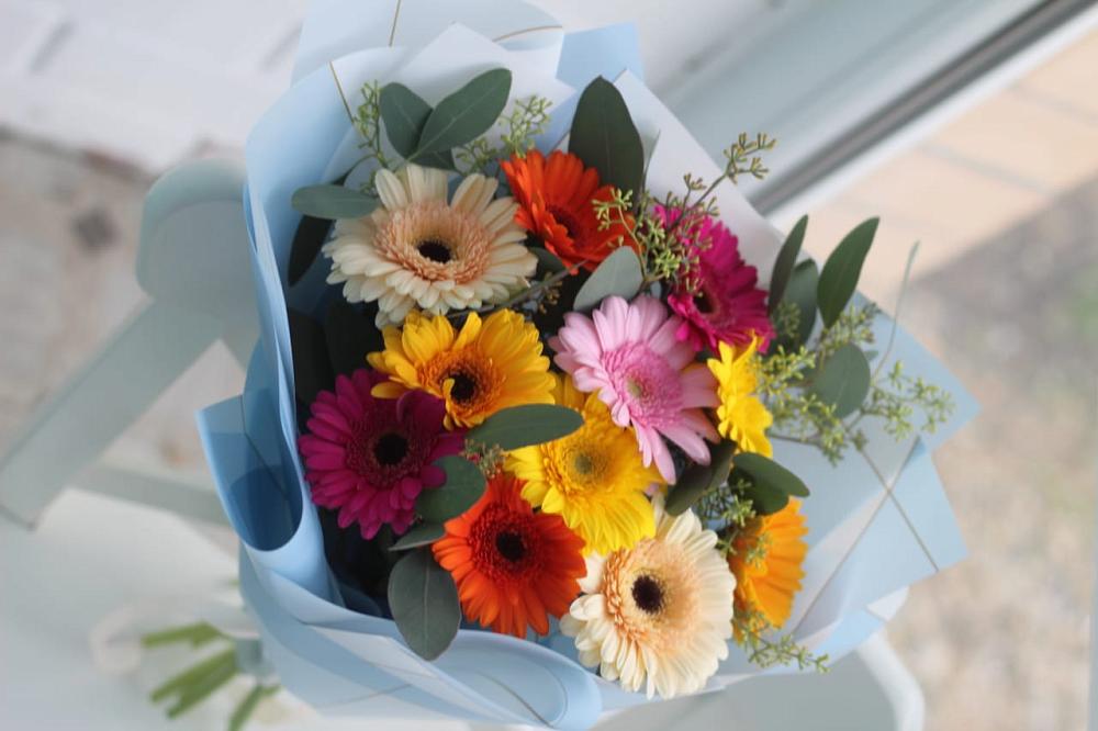 Букет цветов из: Герберы в Камышлове Свердловская область