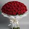 Букет 101 Красная роза Блэк Мэджик в Камышлове Свердловская область