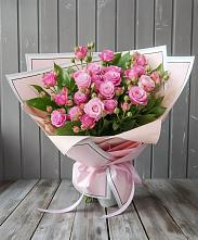 Букет Розовый кустик #REPLACE_PRED# Камышлове Свердловская область