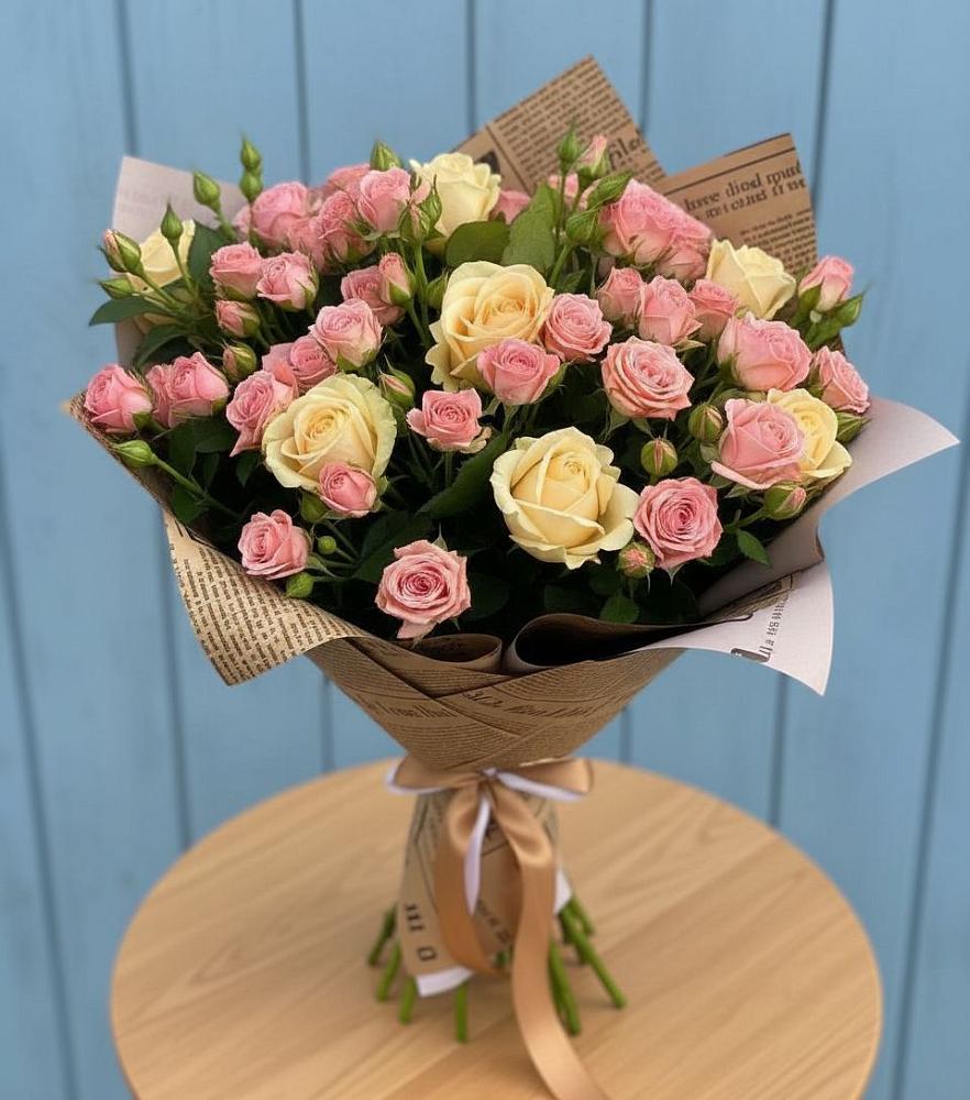 Букет цветов из: Розы в Камышлове Свердловская область