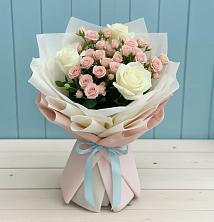Букет цветов из:  Розы в Камышлове Свердловская область