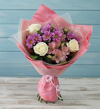 Букет цветов из:  Герберы #REPLACE_PRED# Камышлове Свердловская область