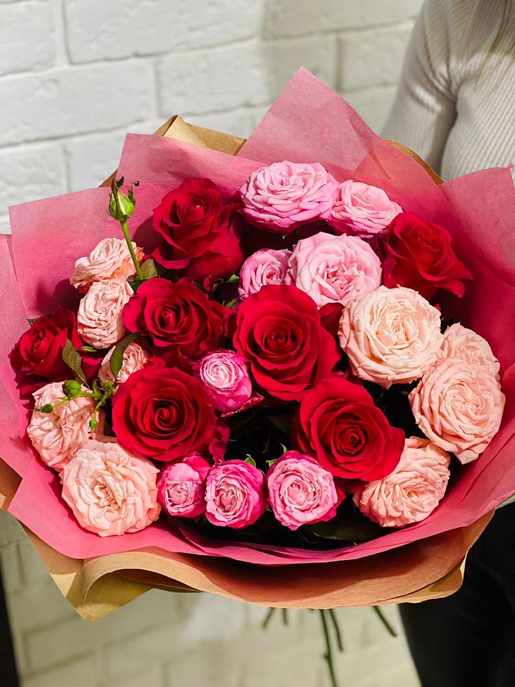 Букет цветов из: Розы в Камышлове Свердловская область