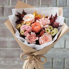 Букет цветов из:  Гвоздики, Хризантемы и Розы #REPLACE_PRED# Камышлове Свердловская область