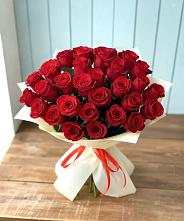 Букет 29 Красных роз в Камышлове Свердловская область