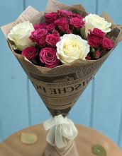 Букет цветов из:  Розы в Камышлове Свердловская область