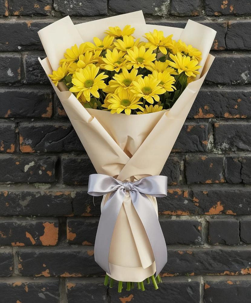 Букет цветов из: Хризантемы в Камышлове Свердловская область