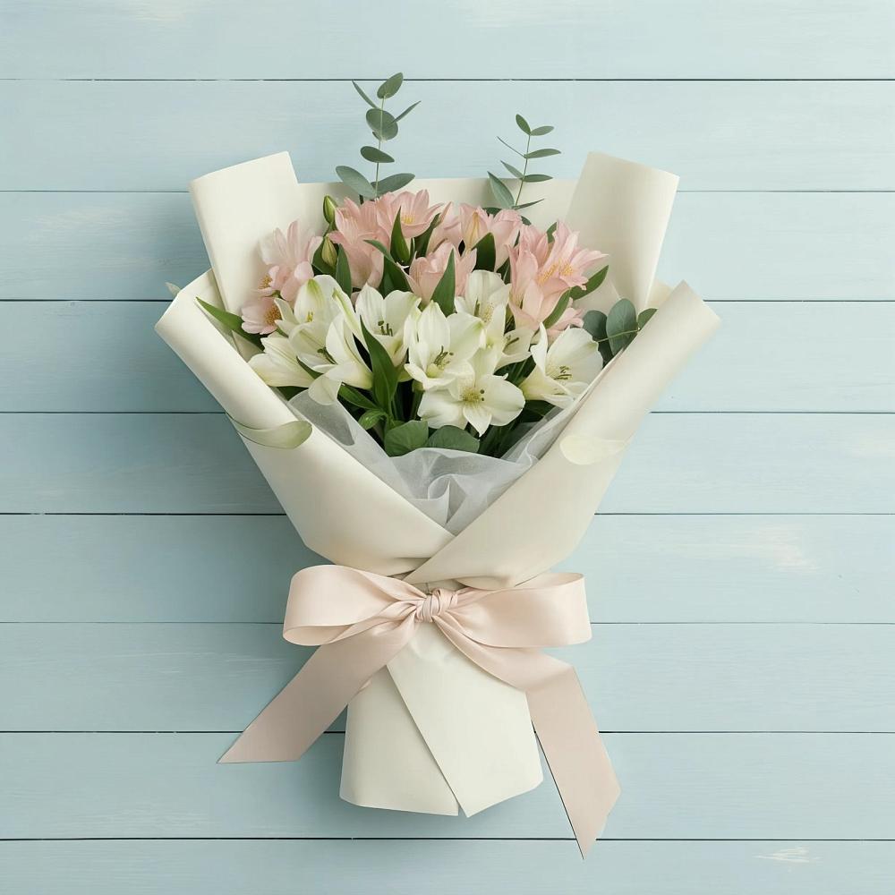 Букет цветов из: Альстромерии в Камышлове Свердловская область