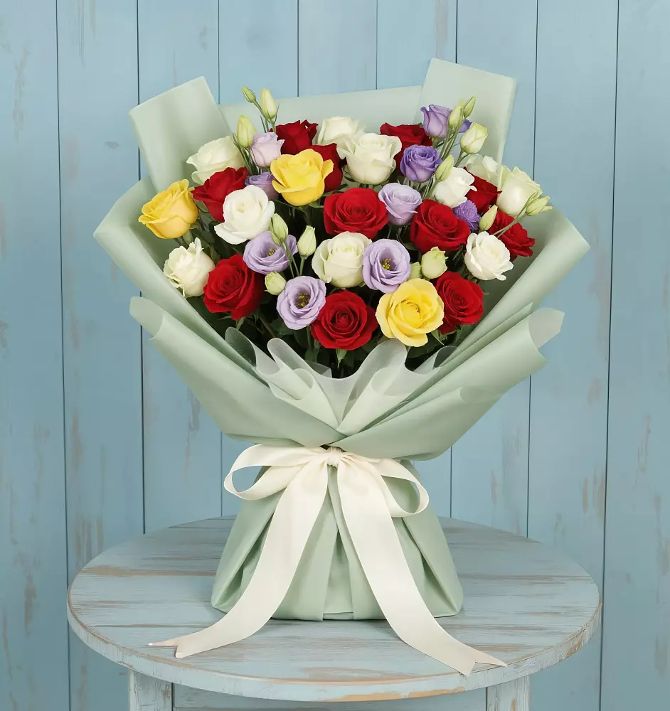 Букет цветов из: Розы в Камышлове Свердловская область