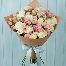 Букет цветов из:  Розы в Камышлове Свердловская область